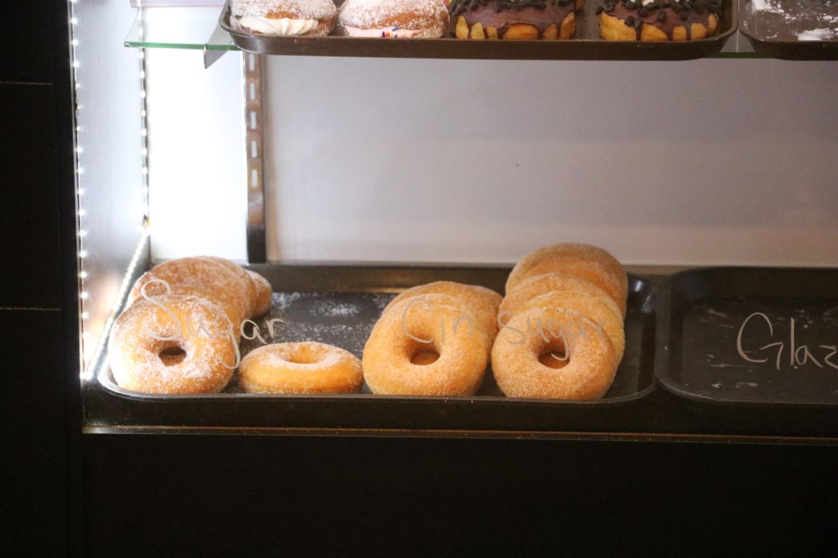 The Sugar Moon Kingdom sugar donuts were among the first pastries to sell out quickly as customers began lining up.