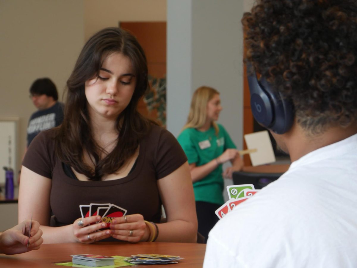 SAB hosted their annual Uno Tournament on March 26 in the Patriot Cafe.